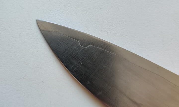 Renovering av knivspets